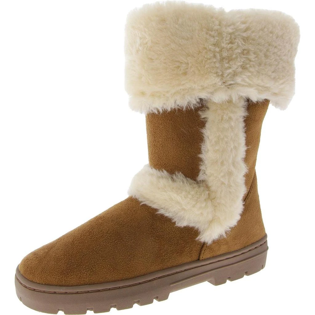商品Style & Co|Style & Co. Womens Witty Faux Suede Cold Weather Winter & Snow Boots,价格¥138,第2张图片详细描述