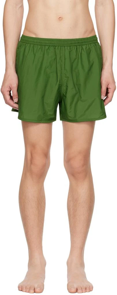 商品AMI|Green Ami de Cœur Swim Shorts,价格¥1770,第1张图片