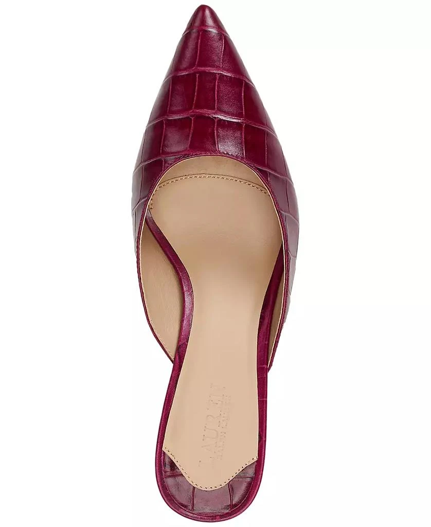 商品Ralph Lauren|Women's Adrienne Mule Pumps,价格¥485,第4张图片详细描述