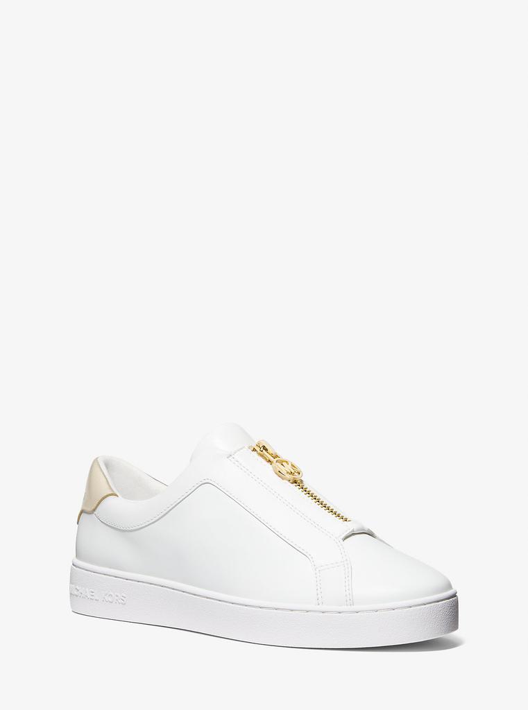 Keaton Leather Zip-Up Sneaker image 2