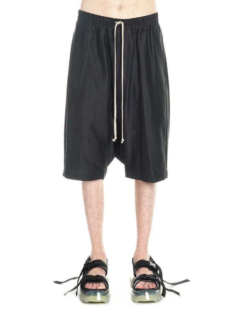 商品Rick Owens|Rick Owens Drop Crotch Drawstring Shorts,价格¥5449,第1张图片