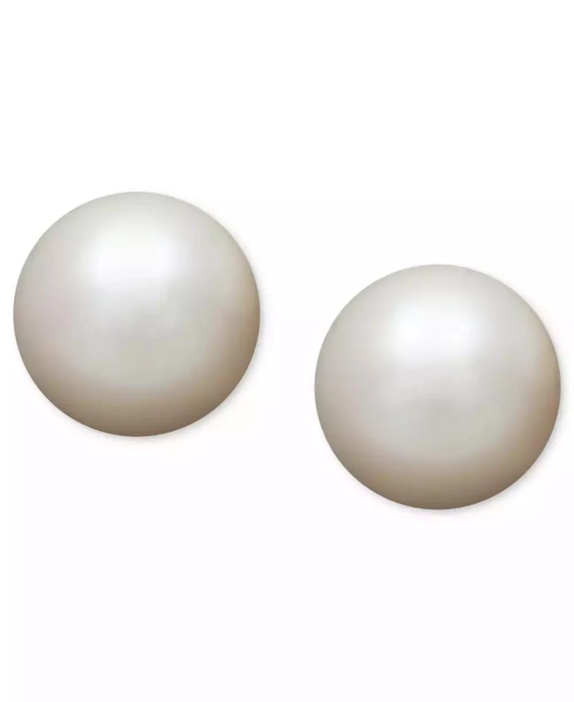 商品Belle de Mer|Pearl Earrings, 14k Gold AA Akoya Cultured Pearl Stud Earrings (5-1/2mm),价格¥1231,第1张图片