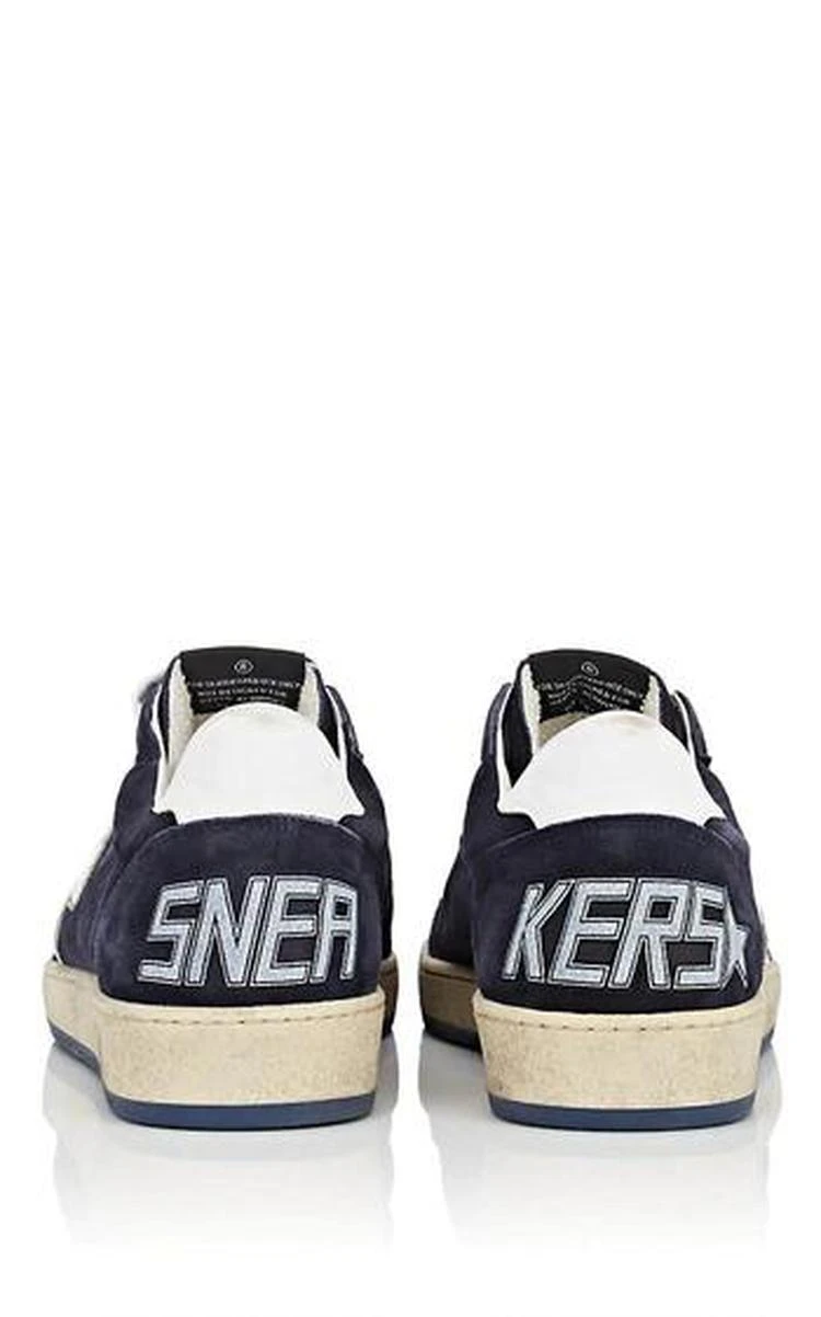 商品Golden Goose|Men's Ball Star Suede & Leather Sneakers,价格¥3310,第5张图片详细描述