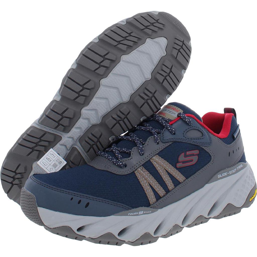 Skechers Mens Glide Step Trail- Oxen Leather Athletic and Training Shoes商品第5张图片规格展示