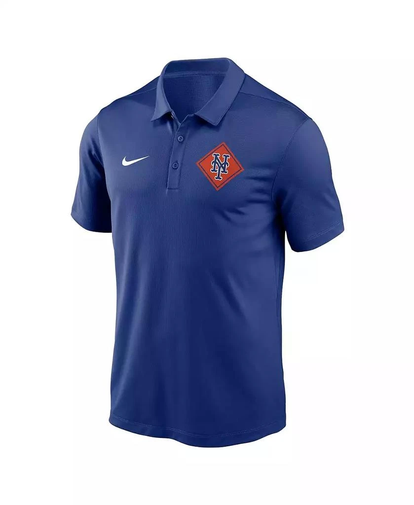 商品NIKE|Men's Royal New York Mets Diamond Icon Franchise Performance Polo Shirt,价格¥412,第2张图片详细描述