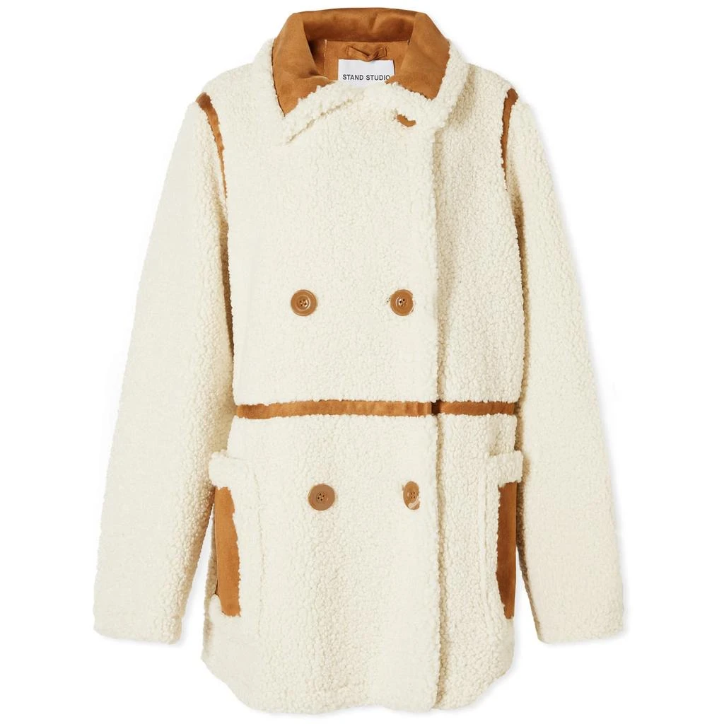 商品STAND STUDIO|Stand Studio Chloe Faux Shearling Jacket,价格¥1097,第1张图片