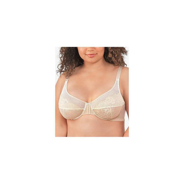商品Vanity Fair|Lift Full Figure Sheer Lace Bra 76112,价格¥109,第1张图片