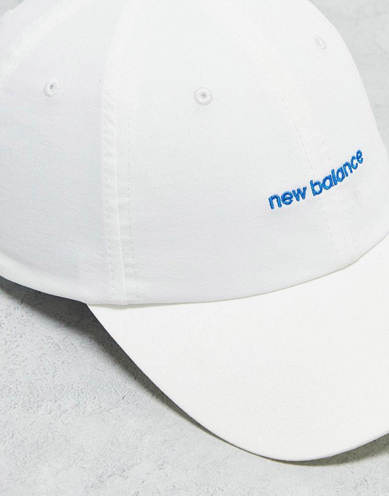商品New Balance|New Balance linear logo baseball cap in slate,价格¥150,第6张图片详细描述