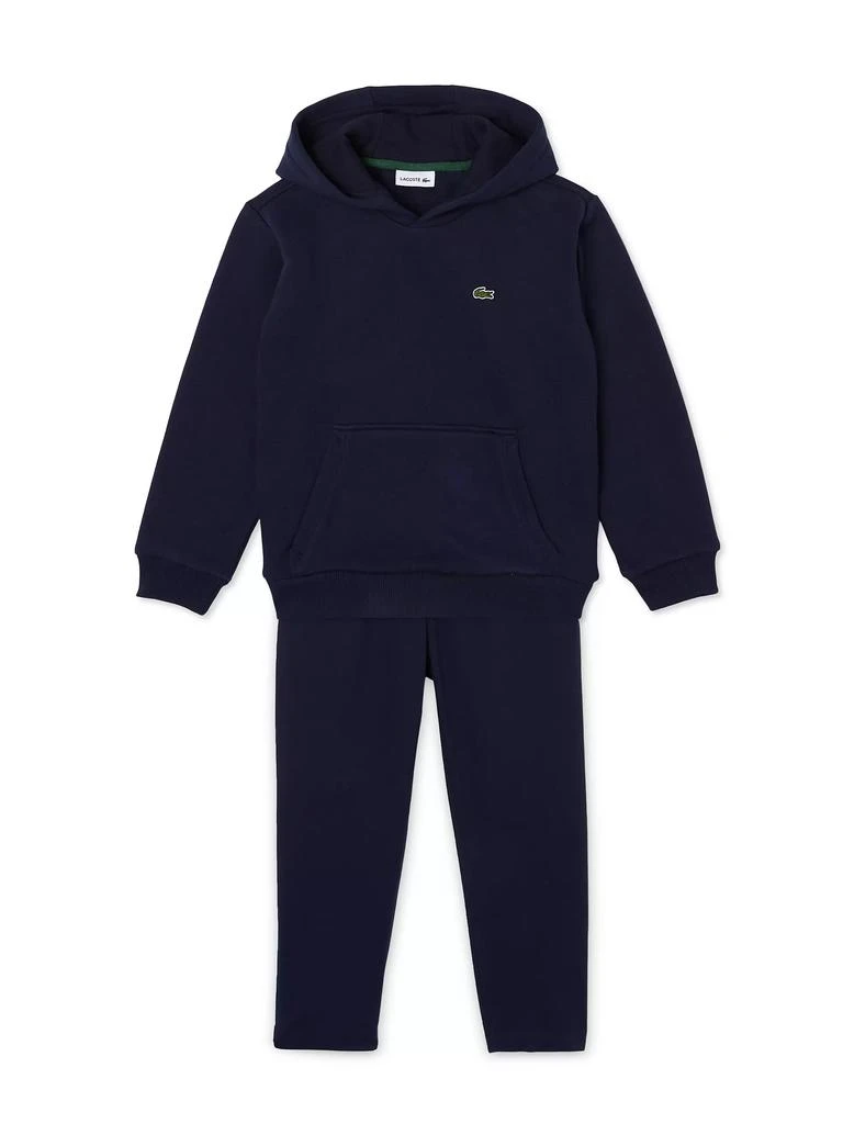 商品Lacoste|Little Kid's &amp; Kid's Logo Cotton-Blend Hoodie,价格¥425,第2张图片详细描述