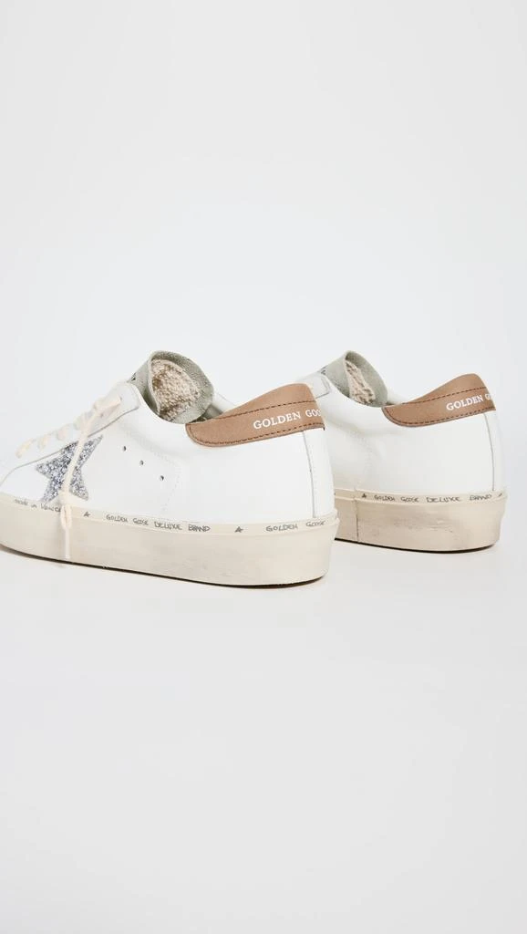 商品Golden Goose|Golden Goose Hi Star 皮鞋面绒面革鞋头亮片运动鞋,价格¥4722,第3张图片详细描述