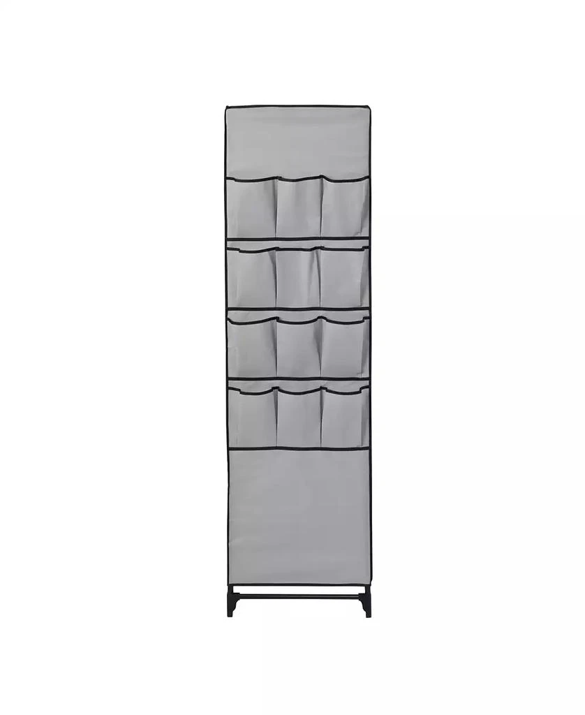 商品Honey Can Do|Wide Portable Wardrobe Closet with Cover and Side Pockets, 27",价格¥411,第2张图片详细描述