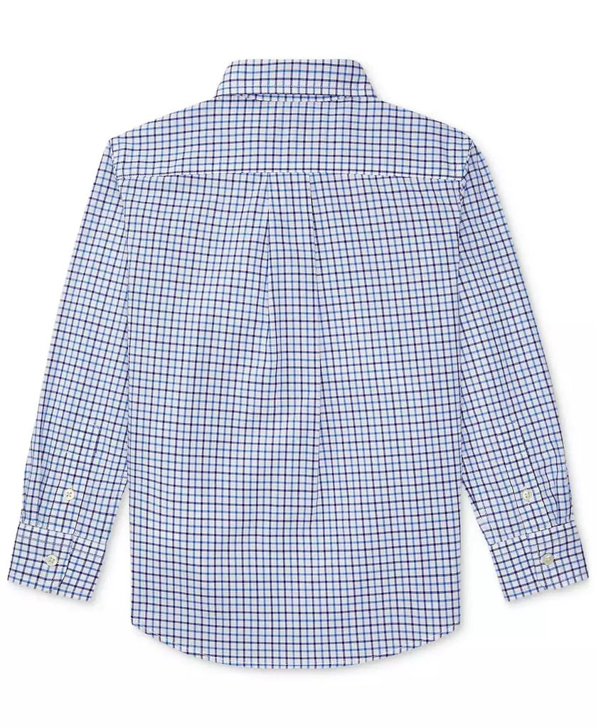 商品Ralph Lauren|Toddler and Little Boys Plaid Cotton Shirt,价格¥418,第4张图片详细描述