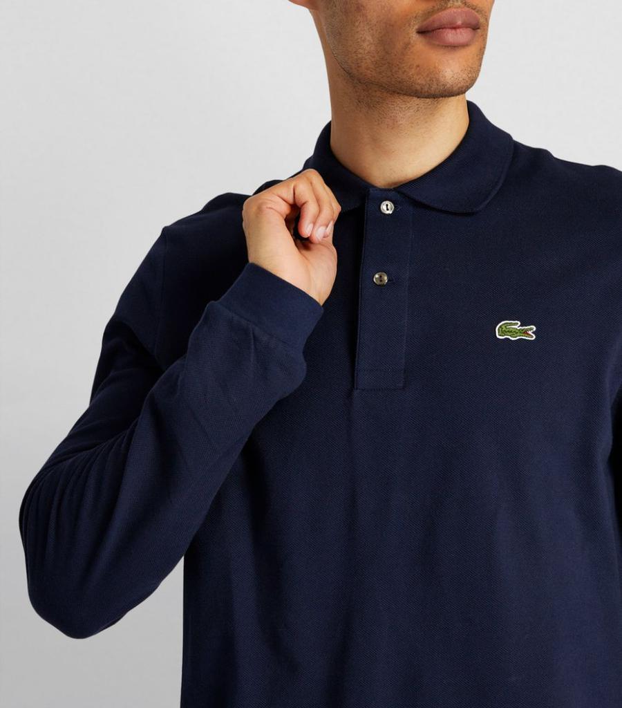 Long-Sleeved Polo Shirt商品第6张图片规格展示