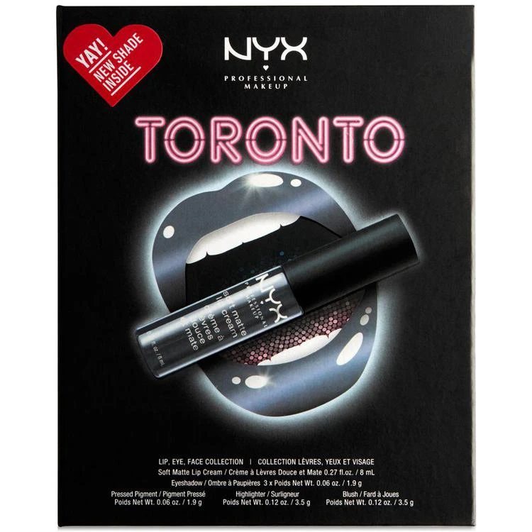 商品NYX Professional Makeup|眼唇面部综合彩盘 - Toronto,价格¥57,第3张图片详细描述