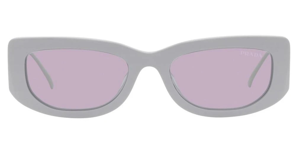 商品Prada|Violet Rectangular Ladies Sunglasses PR 14YS 07Z09M 53,价格¥1406,第1张图片