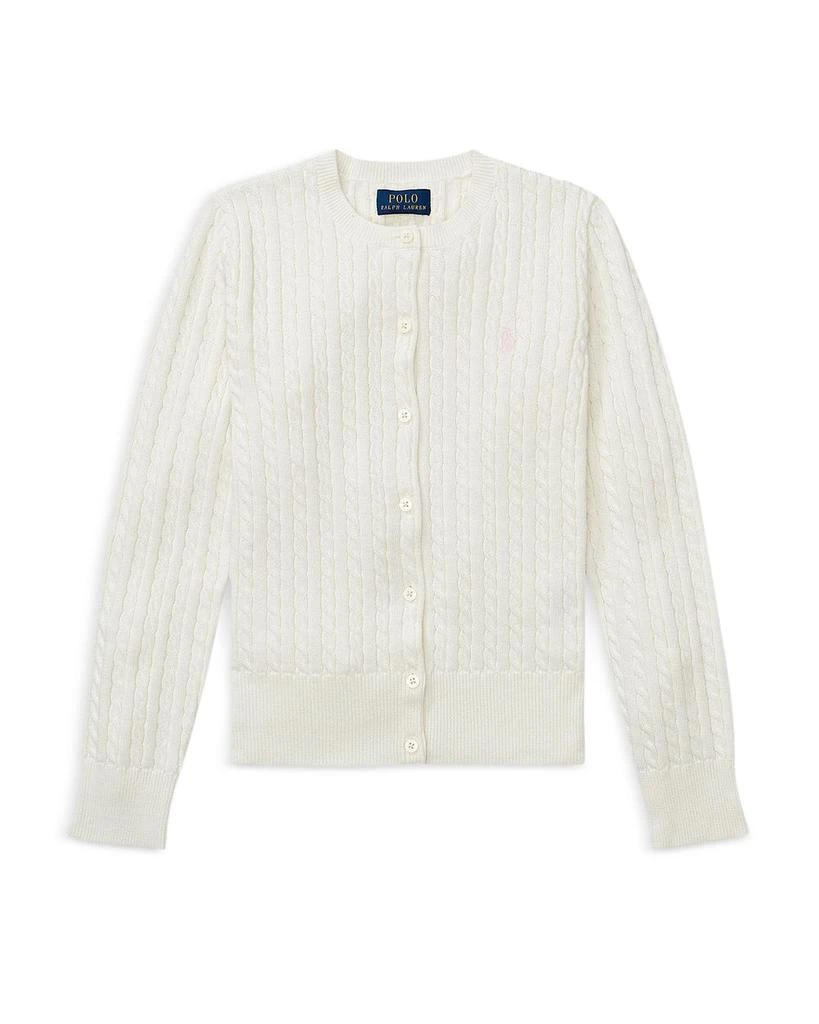 商品Ralph Lauren|赵露思同款女大童纯棉针织开衫,价格¥440,第1张图片详细描述