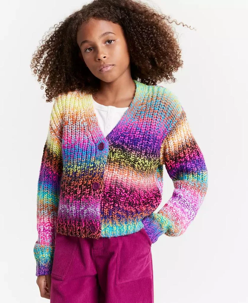 商品Epic Threads|Girls Multi-Space-Dye Cardigan, Created for Macy's,价格¥146,第1张图片