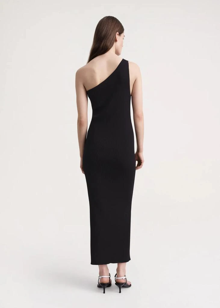 商品Totême|TOTEME WOMEN ONE SHOULDER RIBBED DRESS,价格¥1295,第2张图片详细描述