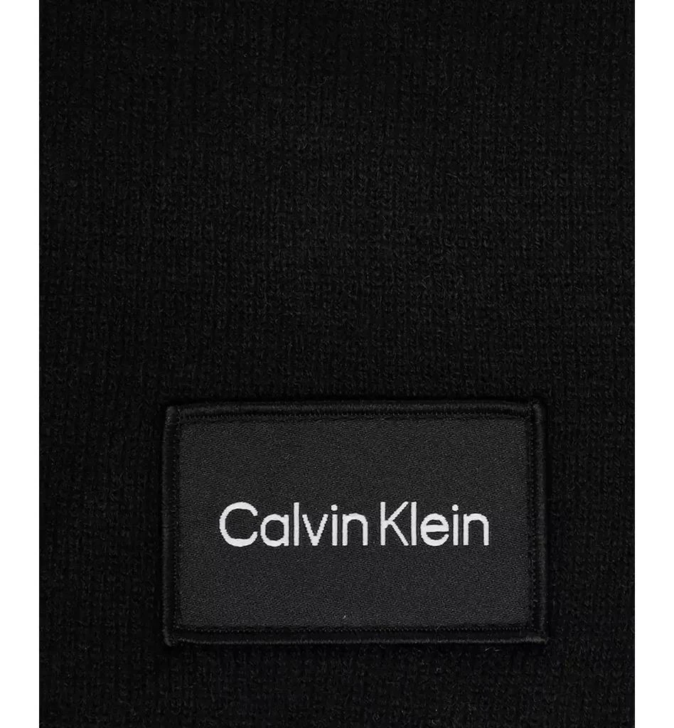 商品Calvin Klein|Men's Woven Patch Logo Scarf,价格¥376,第3张图片详细描述