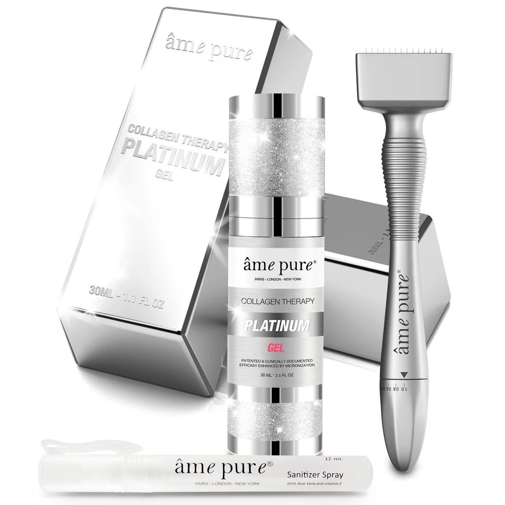 商品Ame Pure|âme pure  可调节肌肤微型针仪器套装（胶原蛋白凝胶）,价格¥900,第3张图片详细描述