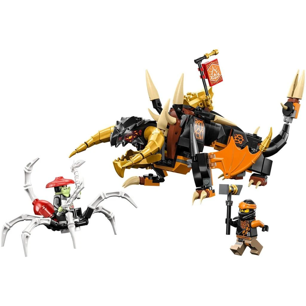 商品LEGO|LEGO NINJAGO: Cole’s Earth Dragon EVO Ninja Action Toy (71782),价格¥337,第2张图片详细描述