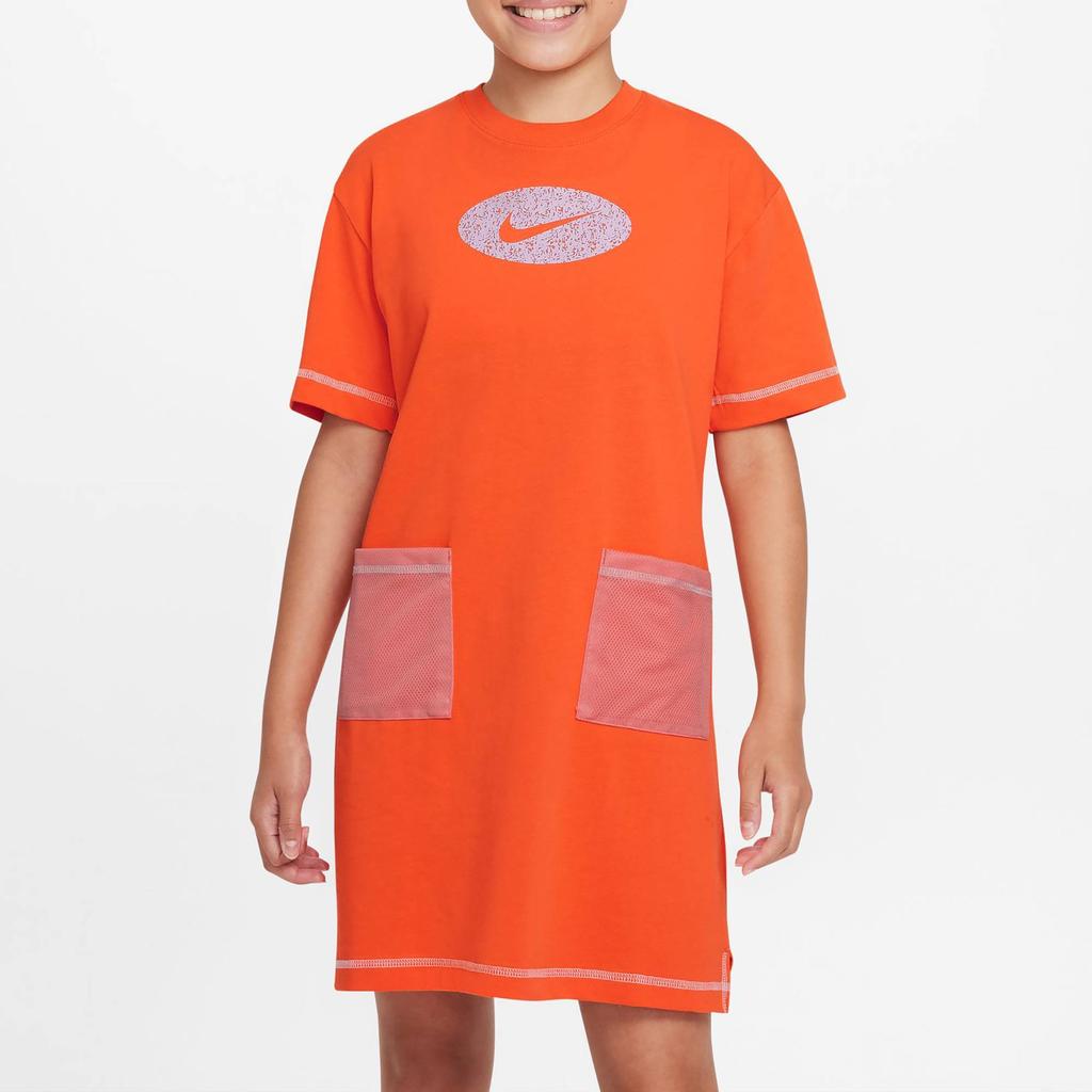 Nike Girls&s; Sportswear Icon Clash Jersey Dress商品第1张图片规格展示