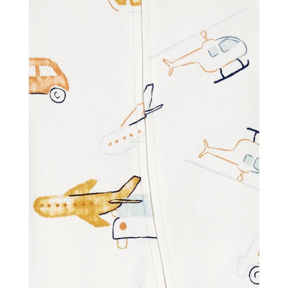 商品Carter's|Baby Boys Vehicles Zip Up Cotton Sleep and Play,价格¥138,第2张图片详细描述