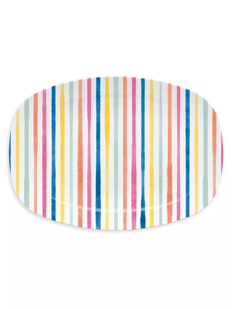 商品Mariposa|Let's Celebrate Confetti Simple Stripes Platter,价格¥311,第1张图片