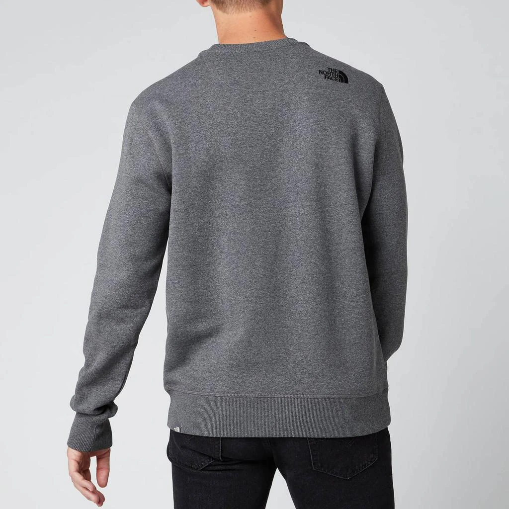 商品The North Face|The North Face Men's Drew Peak Crew Sweatshirt - TNF Medium Grey/TNF Black,价格¥540,第2张图片详细描述