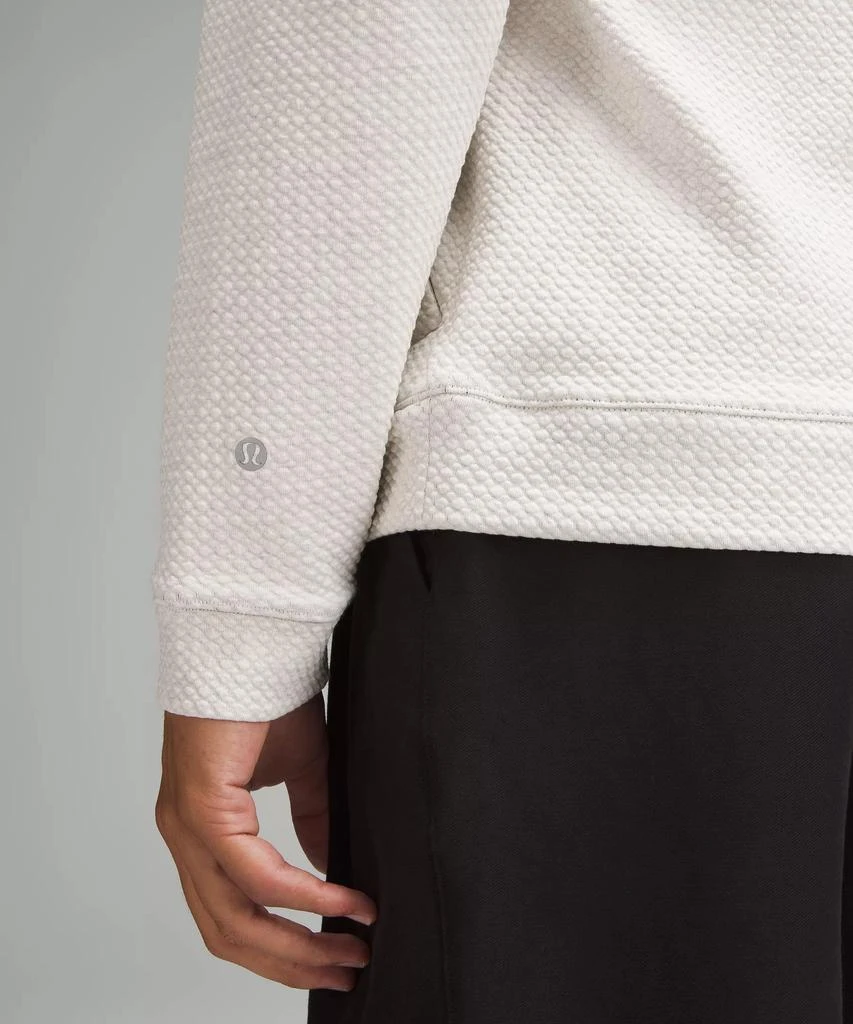Textured Double-Knit Cotton Half Zip 商品