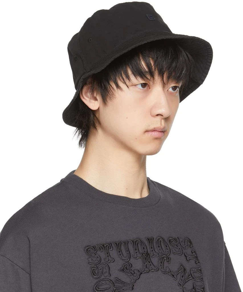 商品Acne Studios|Black Buko Face Bucket Hat,价格¥827,第2张图片详细描述