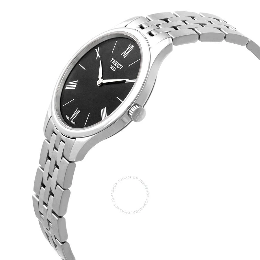 商品Tissot|Tradition 5.5 Quartz Black Dial Ladies Watch T063.209.11.058.00,价格¥1108,第2张图片详细描述