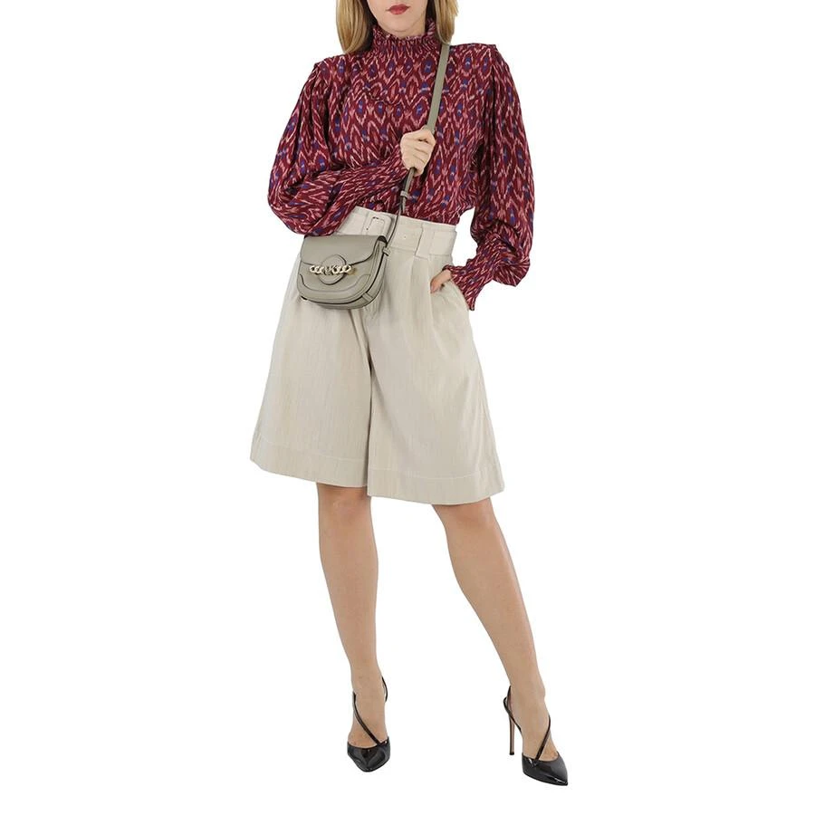 商品Michael Kors|Hally Signature Saddle Crossbody Bag,价格¥2144,第2张图片详细描述