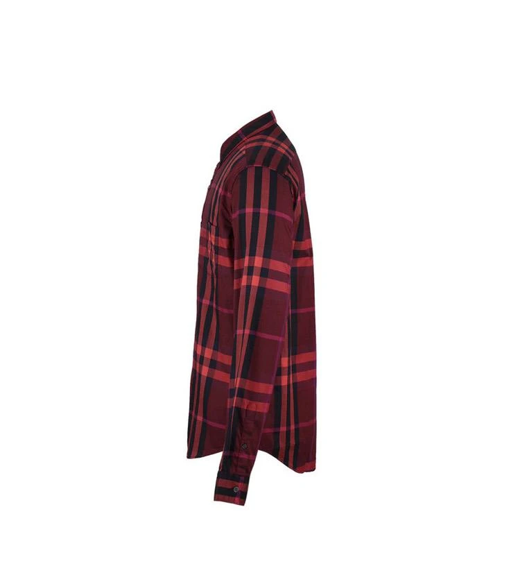 商品Burberry|Burberry巴宝莉男士红格纯棉时尚舒适长袖衬衫3929743,价格¥3867,第5张图片详细描述