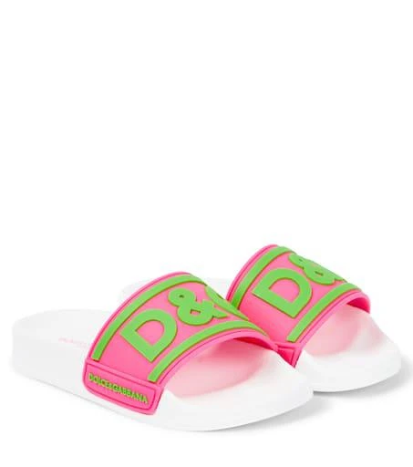 商品Dolce & Gabbana|DG rubber slides,价格¥1561,第1张图片