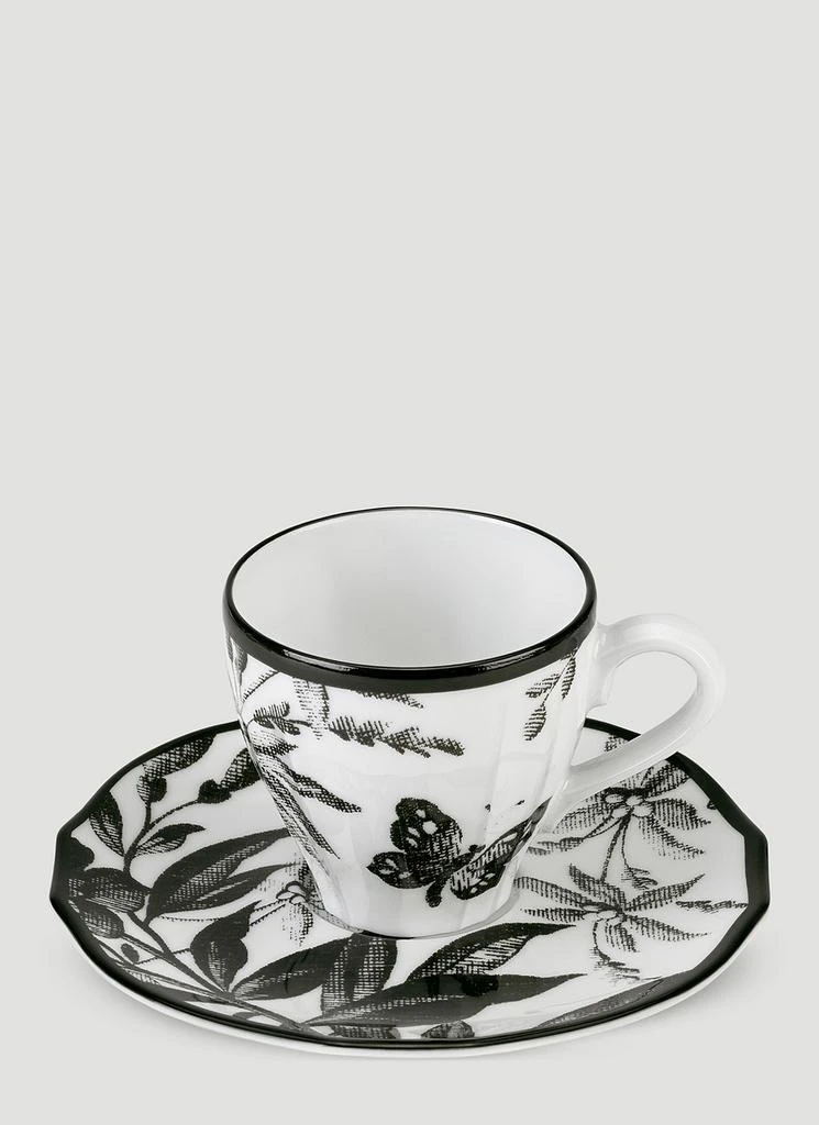 商品Gucci|Set of Two Herbarium Coffee Cups with Saucers,价格¥2988,第3张图片详细描述