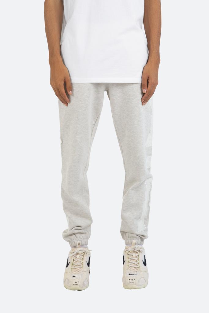 商品MNML|Skeleton Sweatpants - Grey,价格¥307,第1张图片