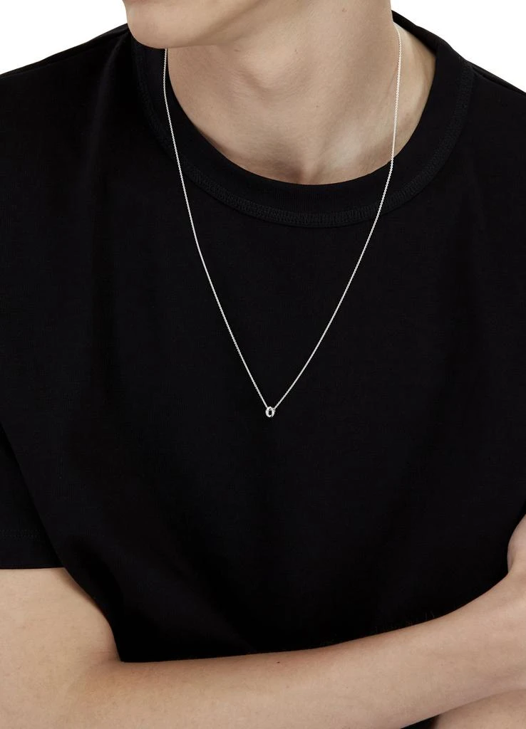 商品Le Gramme|Entrelacs pendant and chain necklace le 1g sterling silver polished,价格¥2169,第2张图片详细描述