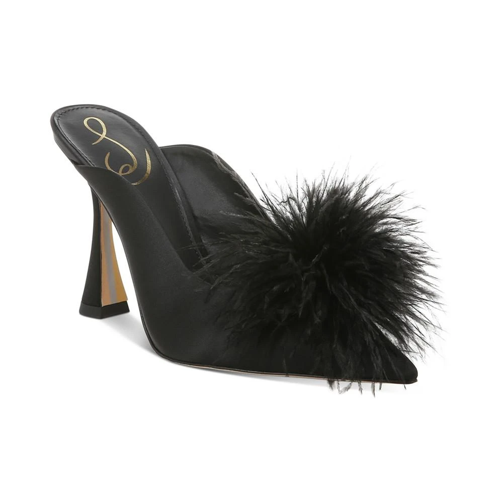 商品Sam Edelman|Women's Anthony Pom Pom Mules Pumps,价格¥670,第1张图片