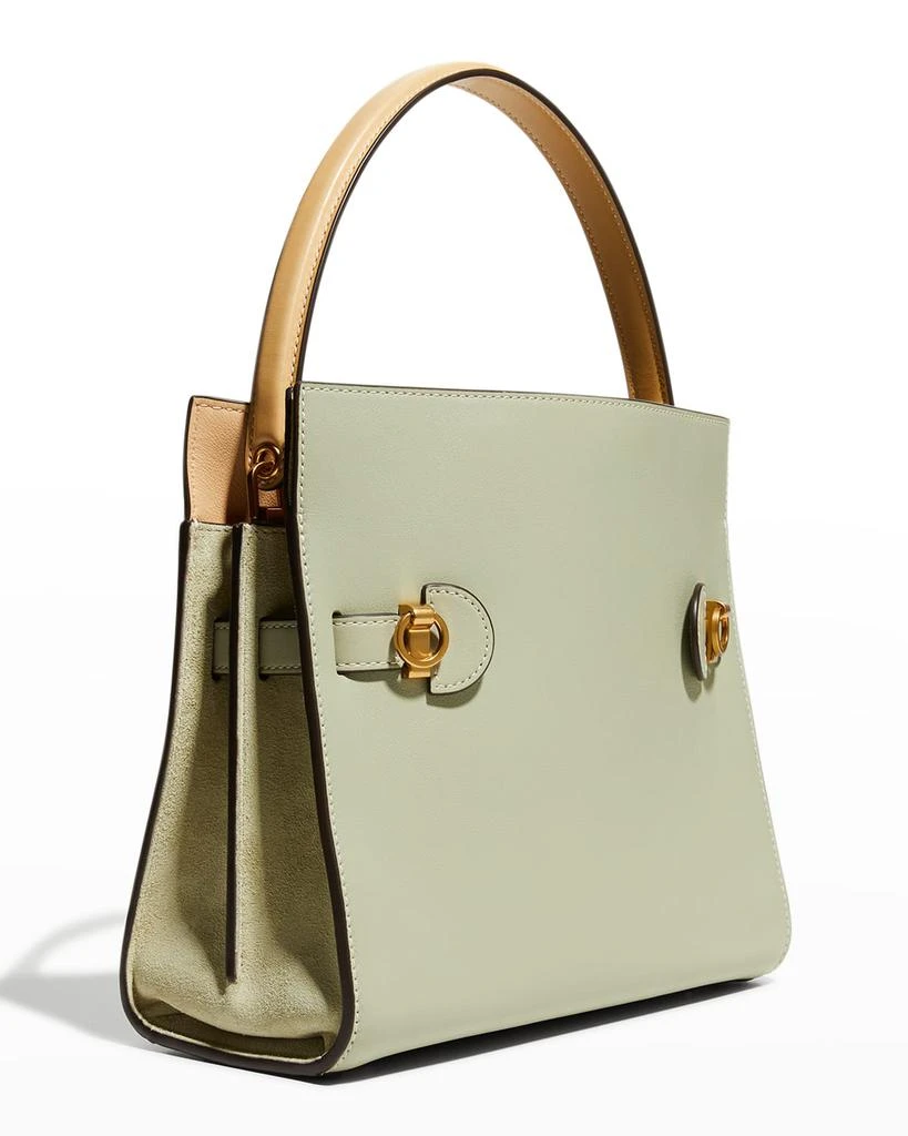 商品Tory Burch|Lee Radziwill Small Double Satchel Bag,价格¥5397,第3张图片详细描述