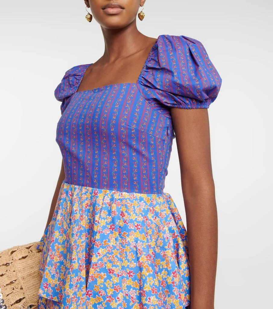 商品CAROLINE CONSTAS|Louisa floral minidress,价格¥2253,第4张图片详细描述