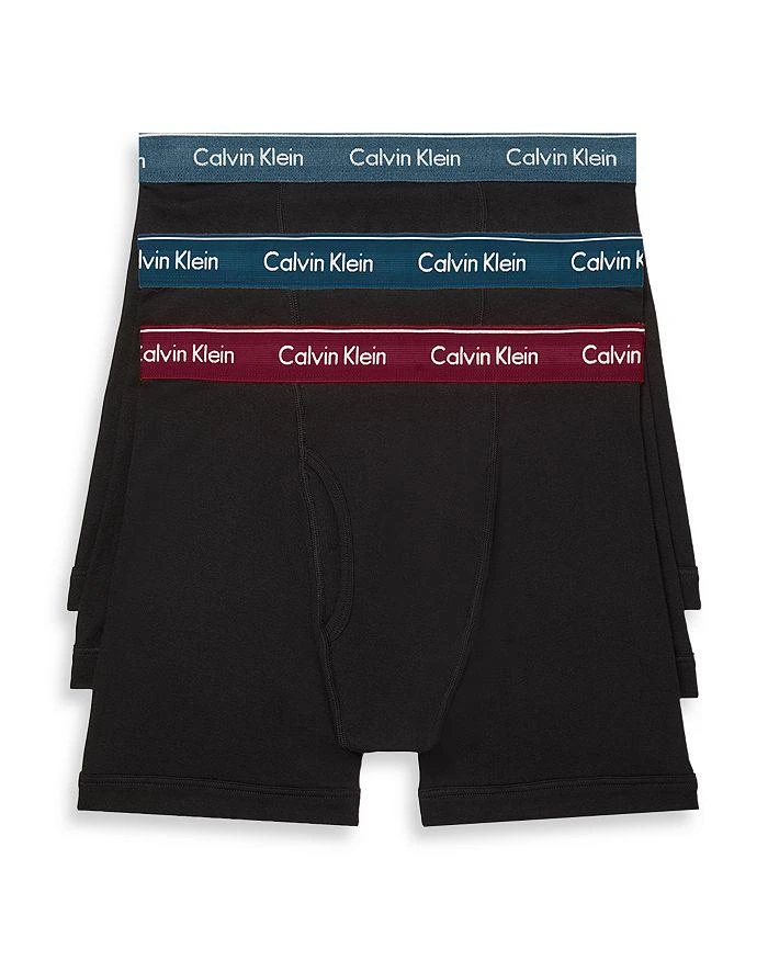 商品Calvin Klein|Cotton Boxer Briefs, Pack of 3,价格¥344,第1张图片