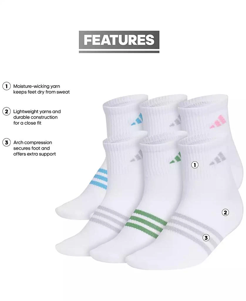 Women's 6-Pk. Superlite 3.0 Quarter Socks 商品