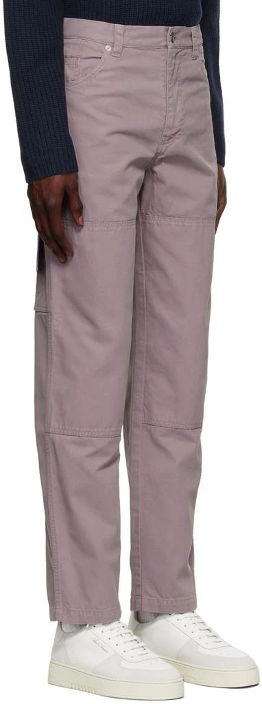 商品Axel Arigato|Purple Cotton Trousers,价格¥433,第2张图片详细描述