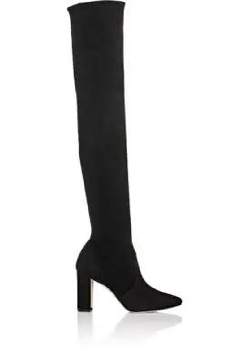 商品Manolo Blahnik|Pascalla Over-The-Knee Boots长筒靴,价格¥7131,第1张图片