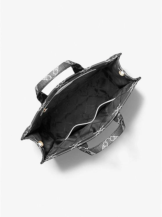 商品Michael Kors|Gigi Large Empire Logo Jacquard Tote Bag,价格¥2669,第2张图片详细描述