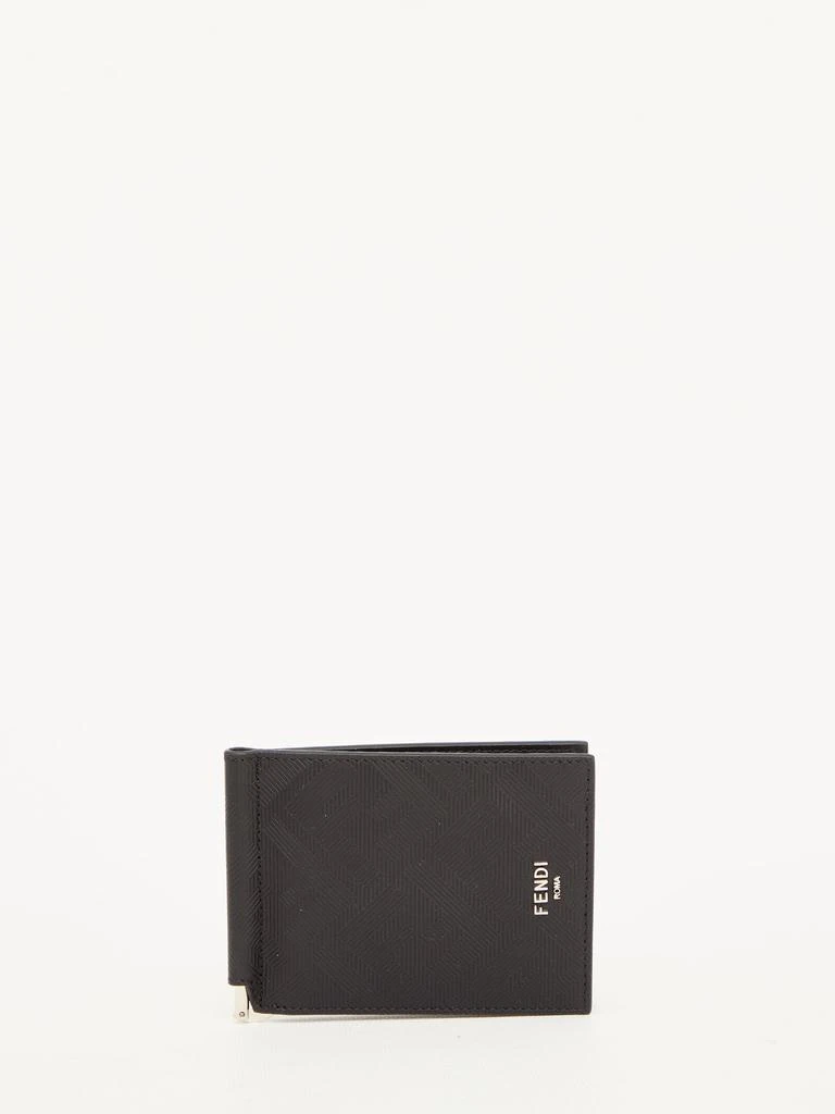 商品Fendi|FF leather cardholder,价格¥2255,第1张图片