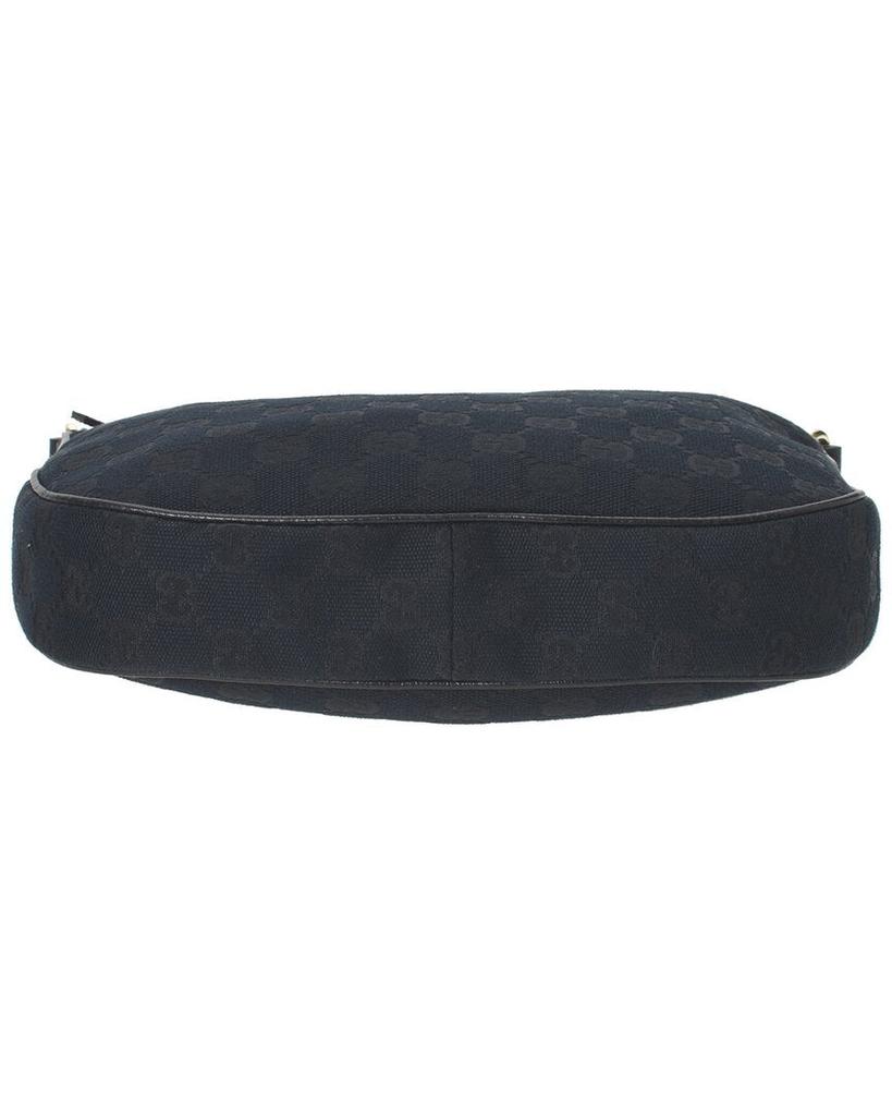 Gucci Black GG Canvas Charmy Hobo Bag (Authentic Pre-Owned)商品第4张图片规格展示