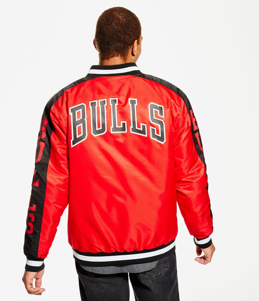 Aeropostale Men's Chicago Bulls Bomber Jacket商品第4张图片规格展示