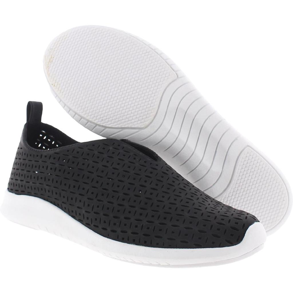 Style & Co. Womens Milanii Faux Leather Perforated Slip-On Sneakers商品第8张图片规格展示